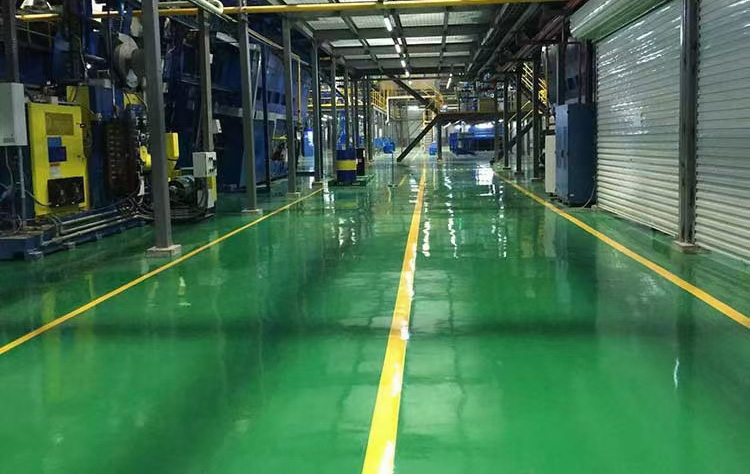 绵阳环氧地坪厂房工程案例