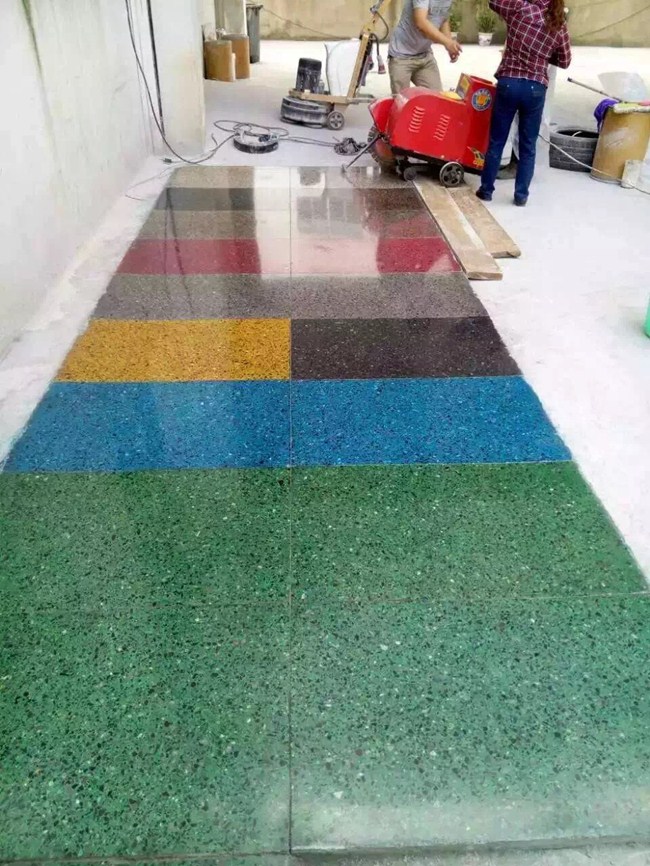 达州染色固化剂地坪