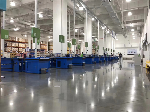 成都商场固化地坪施工工程案例